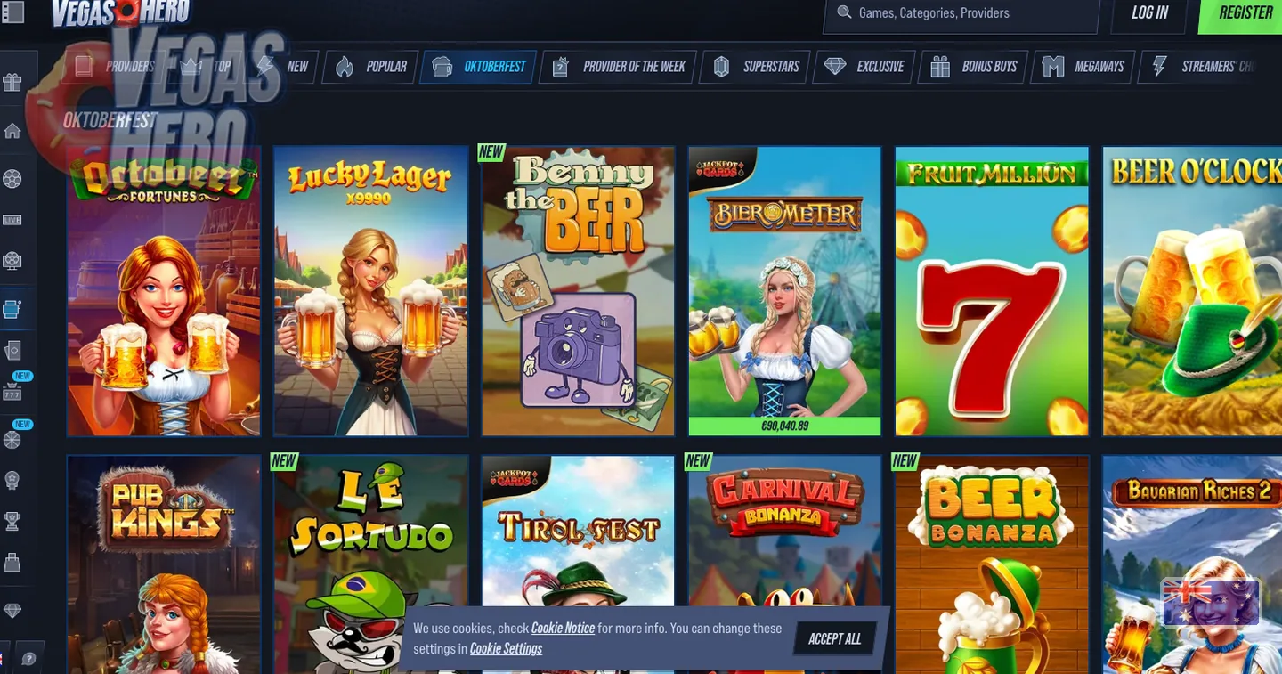 games and slots – Vegashero: Vegashero mobile casino and app access